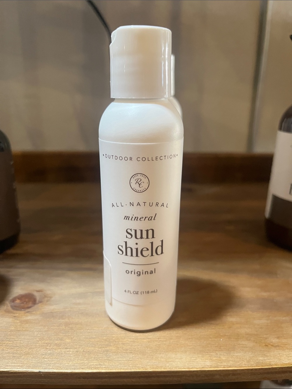 All-Natural Mineral Sun Shield SPF — White (Original) by